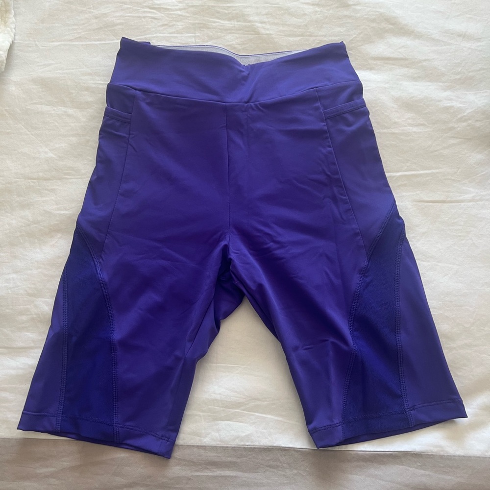 Gymshark Purple Biker Shorts